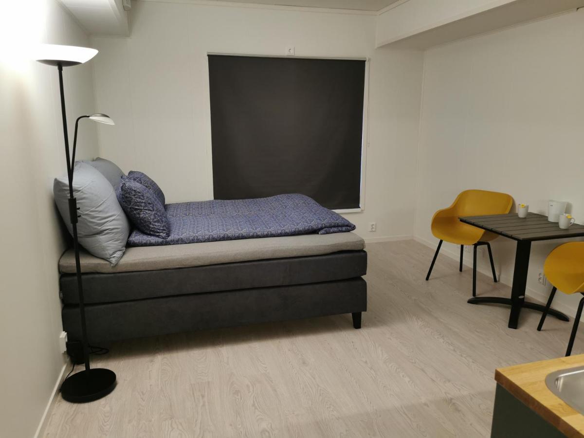 Lofoten Studio Apartment, Vestermyrveien 11 スヴォルヴァール エクステリア 写真